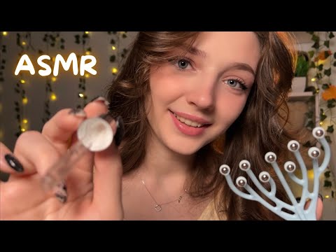 Видео: ASMR ✨ Приятный массаж головы 💆🏻‍♀️