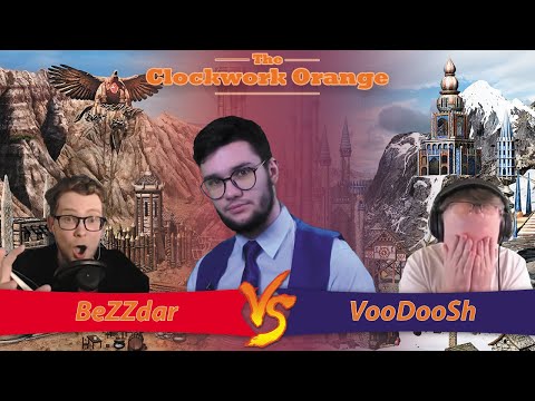 Видео: Геройский обзор. Heroes 3 HotA. beZZdar_ VS VooDooSh. Jebus Cross.
