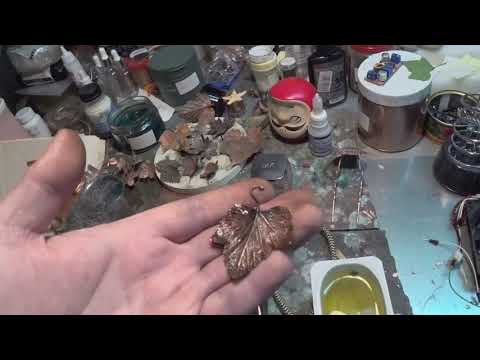 Видео: Cоздание патины серная печень методом спекания