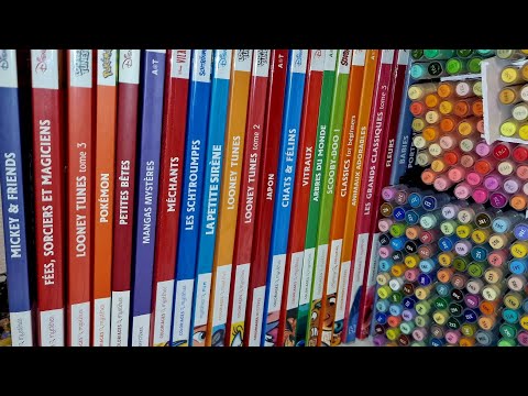 Видео: МОЯ КОЛЛЕКЦИЯ РАСКРАСОК HACHETTE 🧡💜🩷 ЧАСТЬ 1