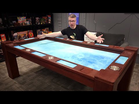 Видео: Вот это игровой стол!