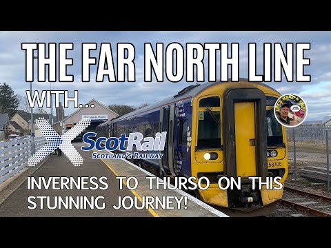 Видео: Из Инвернесса в Терсо — мое незабываемое путешествие по линии Far North Line со Scotrail.