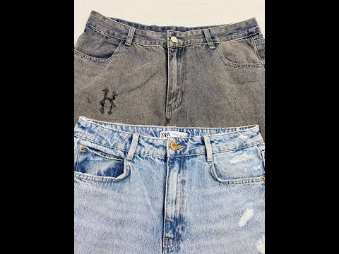 Видео: Мешок № с4178. Джинсы Микс Крем L-XXL. Арт 3944. Вес 34,6 кг. Кол-во 68 шт.