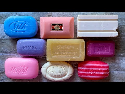 Видео: ASMR Soap cutting | Soap Carving|Резка мыла  | ASMR