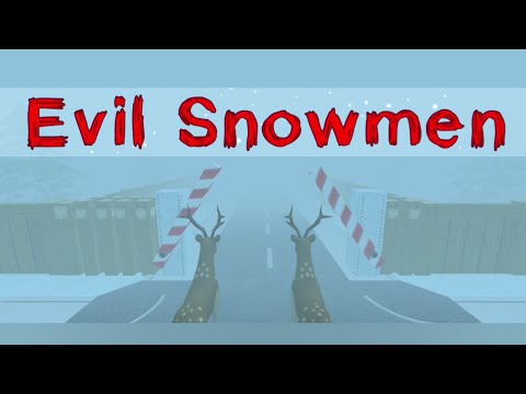 Видео: Зимнее прохождение игры Evil Snowman