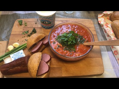 Видео: НАВАРИЛ БОРЩА|MUKBANG