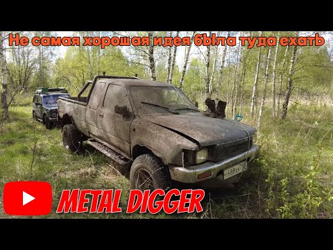 Видео: Дальний гараж, плохая идея ехать туда весной..