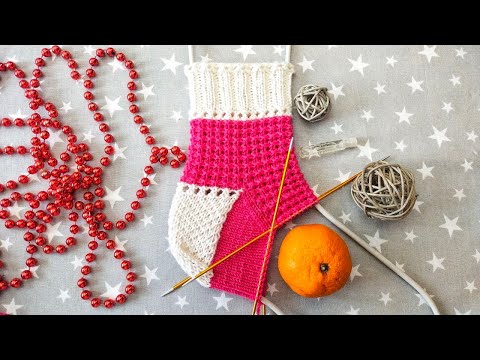 Видео: Как связать клин подъема в носочке без дырочек / вязание для начинающих.