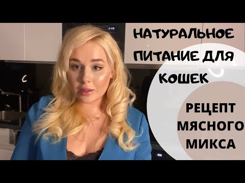 Видео: Натуральное питание для кошек/Видотипичное питание/Рецепты готовых мясных миксов