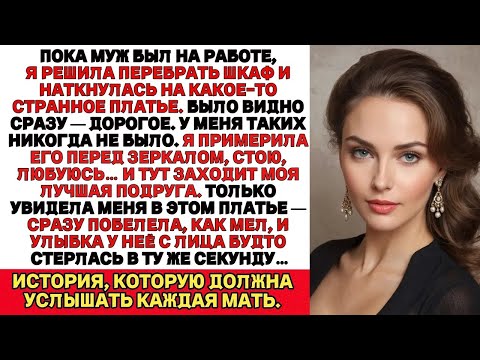 Видео: Пока муж был на работе, я решила разобрать шкаф и наткнулась на какое то странное платье…