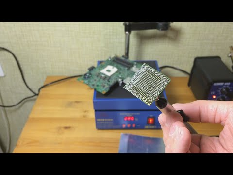 Видео: Нижний подогрев YOUYUE 946C