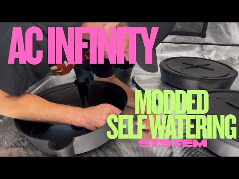 Видео: Система самополива AC Infinity / Модифицирована для системы самополива Spider Farmer @acinfinity