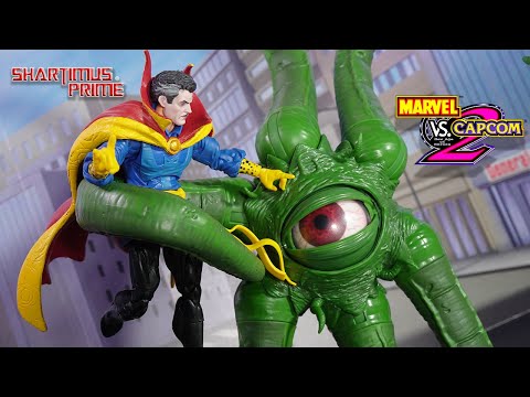 Видео: Обзор фигурки Marvel Legends Shuma-Gorath Gargantos Deluxe GamerVerse Marvel Vs Capcom