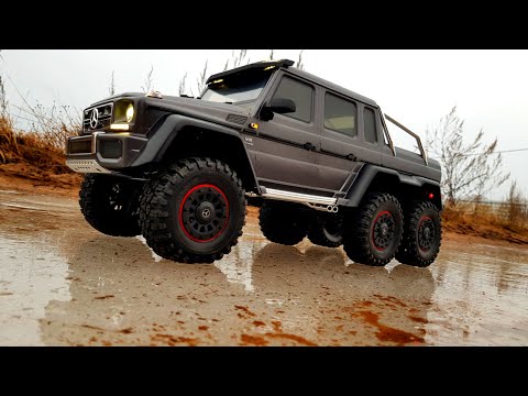 Видео: Mercedes-Benz G 63 AMG 6x6 TRX-6 ... Круче только 8х8...