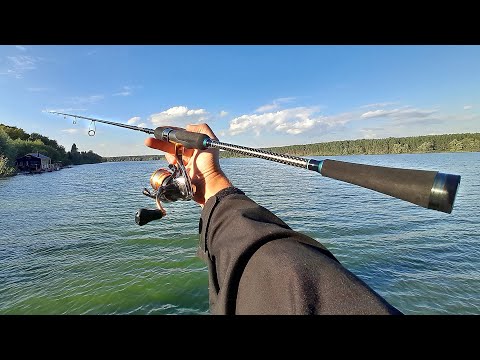 Видео: Тестирую новый МИКРОДЖИГ спиннинг! Sportex Nova ULR RS-2