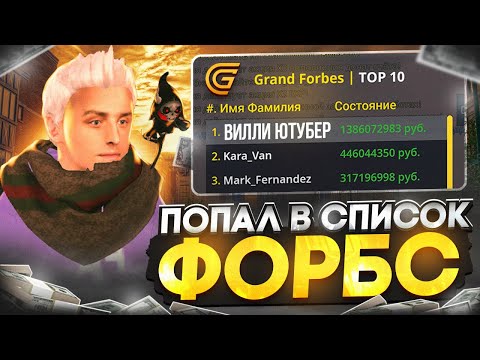 Видео: СТАЛ БОГАТЕЙШИМ ИГРОКОМ в ГРАНД МОБАЙЛ | ПОПАЛ В СПИСОК ФОРБС в GRAND MOBILE