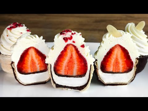 Видео: Более вкусного клубничного десерта я никогда не ела! Быстрый и простой рецепт!