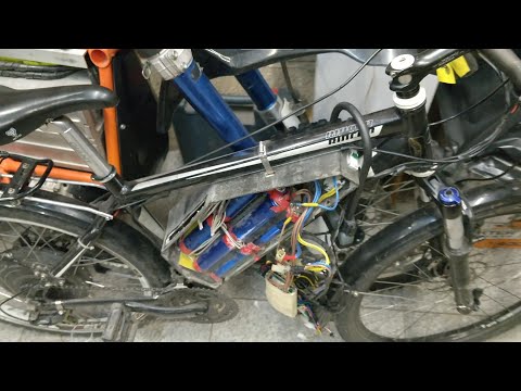 Видео: Дожимаю холлы и весьма старый электровелосипед