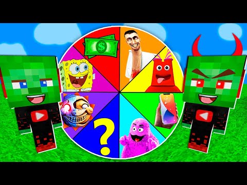 Видео: НАШЁЛ КОЛЕСО ФОРТУНЫ В МАЙНКРАФТ ЗОМБАК