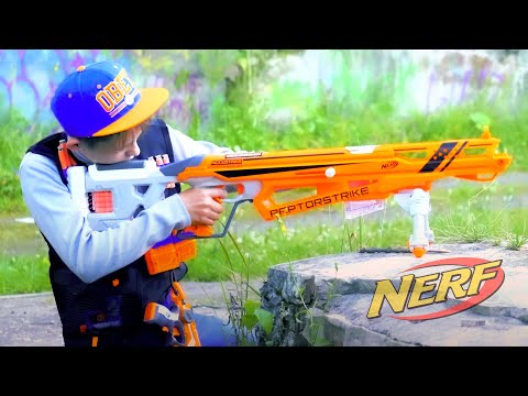 Видео: Нерф моей молодости! Бластер Рапторстрайк // Снайперская винтовка от Nerf