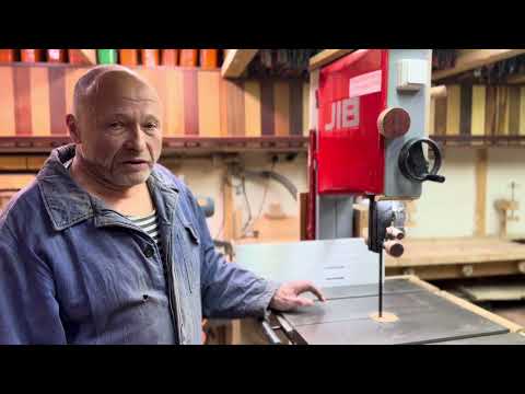 Видео: Ленточнопильный JIB 350, дополнения, изменения.  (Band Saw JIB 350, upgrade).