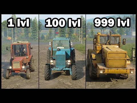 Видео: САМЫЙ МОЩНЫЙ ТРАКТОР СССР! - SnowRunner