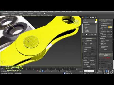 Видео: Создание цепи в 3ds max. Использование модификатора PathDeform (WSM) (часть 2)
