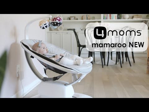 Видео: Обзор на уникальные качели 4moms mamaRoo new