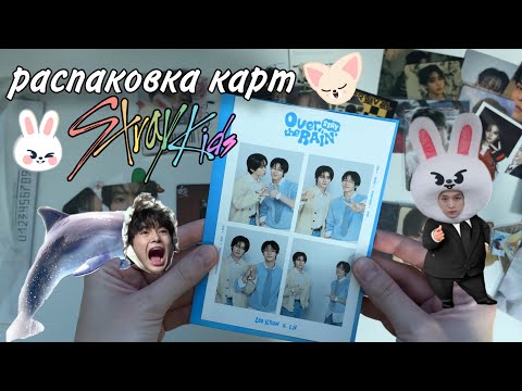 Видео: ep.11 распаковка карт STRAY KIDS | Lee Know & IN 🐰🦊
