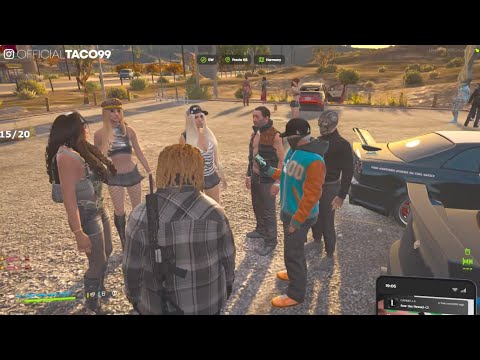 Видео: Тако наблюдает, как Валентайн Далла критикует Рэми за ненависть к её музыке | Prodigy RP | GTA RP...