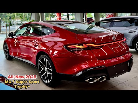 Видео: 2025! Совершенно новый MG7 Trophy Plus Super Sport: полный набор опций, роскошный салон, обзор эк...