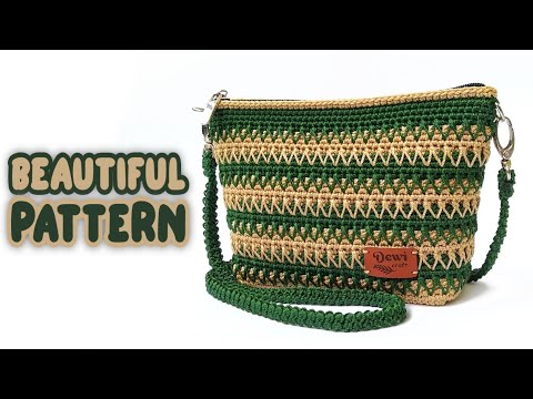 Видео: ОЧЕНЬ КРАСИВАЯ СУМКА ВЯЗАННАЯ КРЮЧКОМ