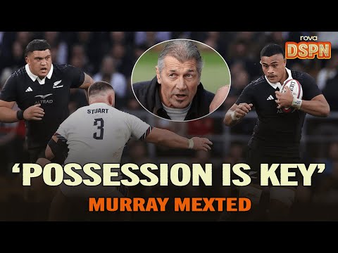 Видео: «Выиграй мяч, выиграй игру» — Мюррей Мекстед о тесте All Blacks в Твикенхэме
