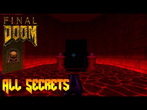 Видео: Прохождение Final Doom Map 12 - Blood Sea Keep Все Секреты