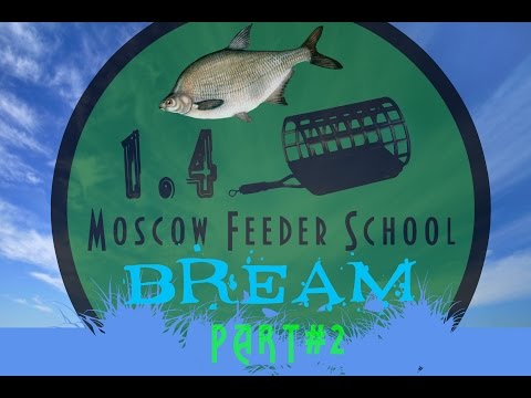 Видео: Moscow Feeder School "Ловля леща" 1.4 часть 2(Московская фидерная школа)