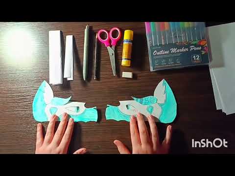 Видео: Туториал на дракона из бумаги. 