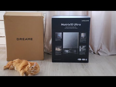 Видео: Робот пылесос Dreame MatriX 10 Ultra - всё сам