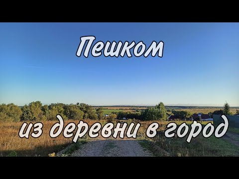 Видео: Пешком из Шашкино в Мценск