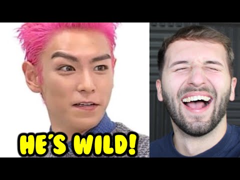 Видео: Сомнительные вещи, которые сделал Bigbang Top. Реакция! (Игра с кальмарами, Танос)