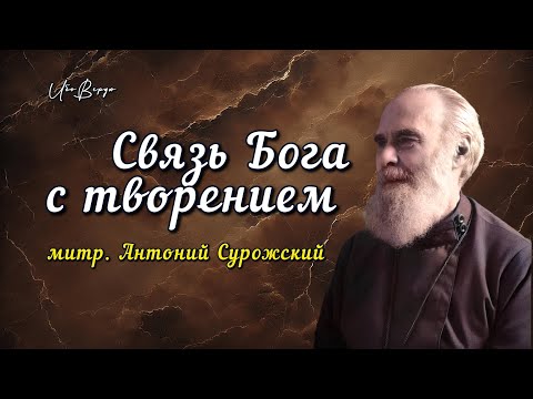 Видео: Связь Бога с творением | митр. Антоний Сурожский
