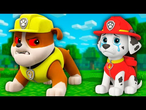 Видео: КРЕПЫШ ЩЕНЯЧИЙ ПАТРУЛЬ стал ОЧЕНЬ ЗЛЫМ В МАЙНКРАФТЕ