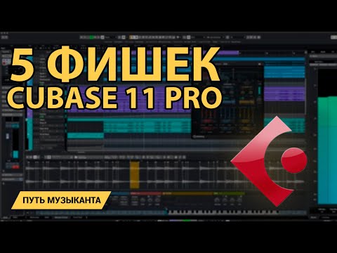 Видео: 5 фишек CUBASE 11 pro