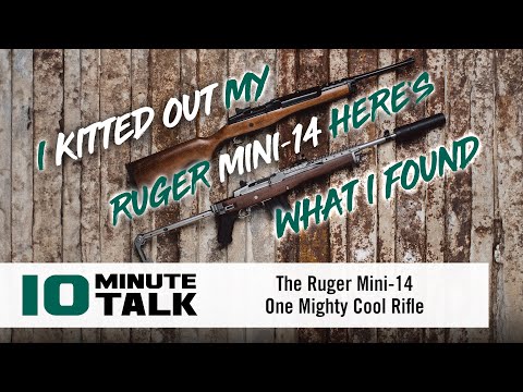Видео: #10MinuteTalk - Ruger Mini-14 — крутая и мощная винтовка