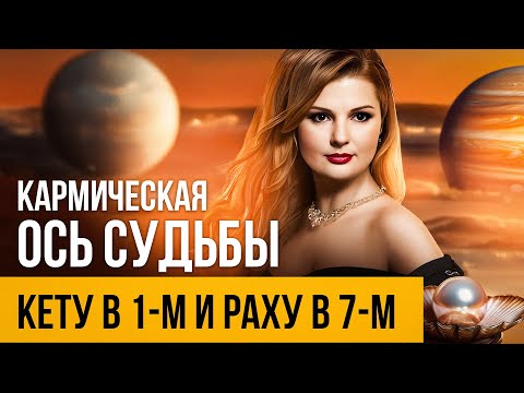 Видео: 🔮 Кету в 1 доме, Раху в 7 доме – кармическая ось отношений и предназначения