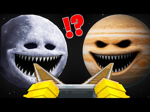 Видео: КУДА ВЕДЁТ ЭТА ДОРОГА К СТРАШНЫМ ПЛАНЕТАМ В МАЙНКРАФТ? | Дими minecraft