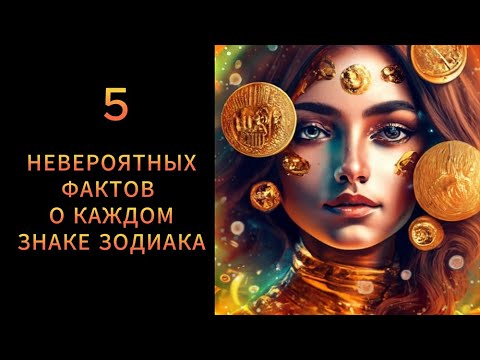 Видео: 5 НЕВЕРОЯТНЫХ Фактов о каждом Знаке Зодиака. Узнай Какой Самый Лучший ЗНАК ЗОДИАКА.