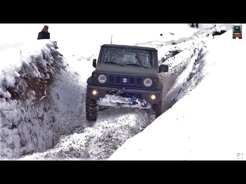 Видео: Возвращение нового Suzuki Jimny на льду! А Мирко сильно рискует!