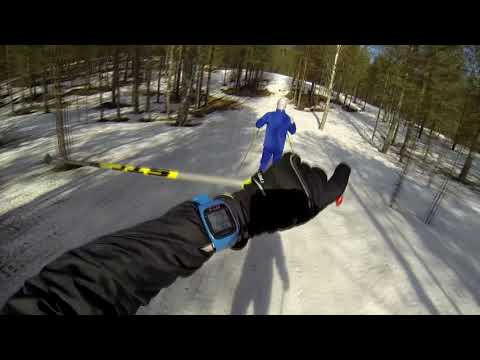 Видео: Лыжи в Орехово, апрель 2019