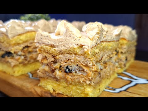 Видео: Простой, чудесный торт, новый рецепт, который принесет праздник на ваш стол!