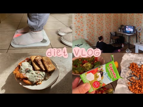 Видео: diet vlog 🎀 простые рецепты, спорт и мотивация